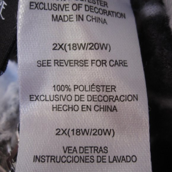 Nightmare Before Christmas Jack Skellington 1-Pc Costume Adult Size L MARDI GRAS - Picture 8 of 9